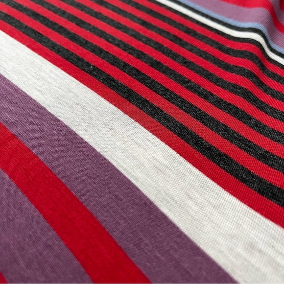 Maeve Anthropologie Striped Knit Turtleneck Dress - Picture 6 of 8